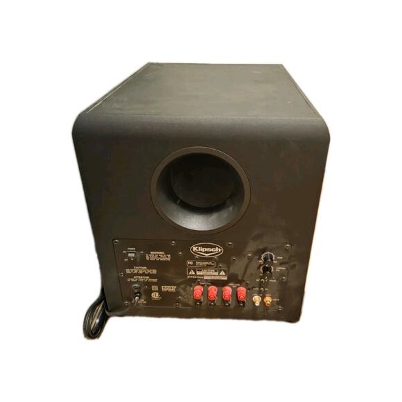 Klipsch KSW-12 Powered Subwoofer - Black - Picture 1 of 3